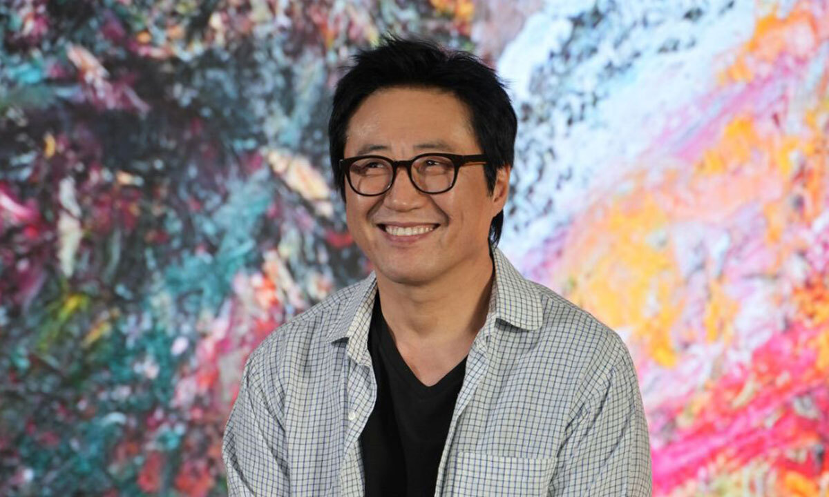 ‘화가’ 박신양, 연극 같은 ‘전시쑈’