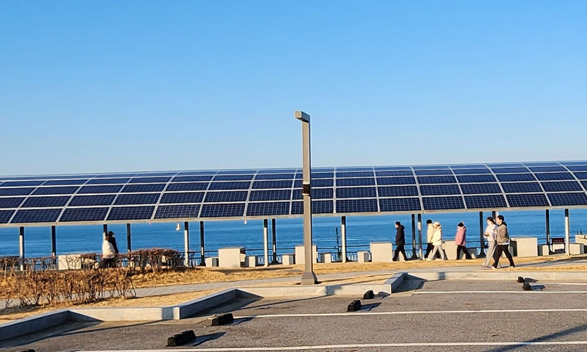 경기도 “그늘막으로 전기 만들어요”