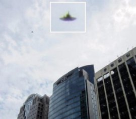 광화문 상공서 UFO 추정물체 촬영" | 세계일보