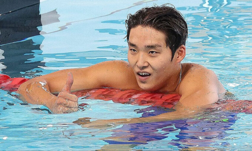 김우민, 자유형 400ｍ 파리행 확정…지유찬은 생애 첫 올림픽