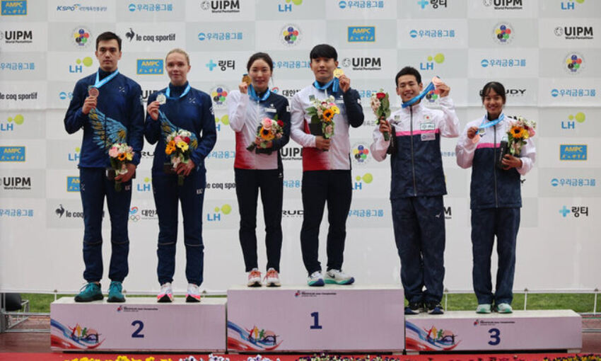 한국 근대5종, 안방서 개최한 아시아선수권대회 종합 우승