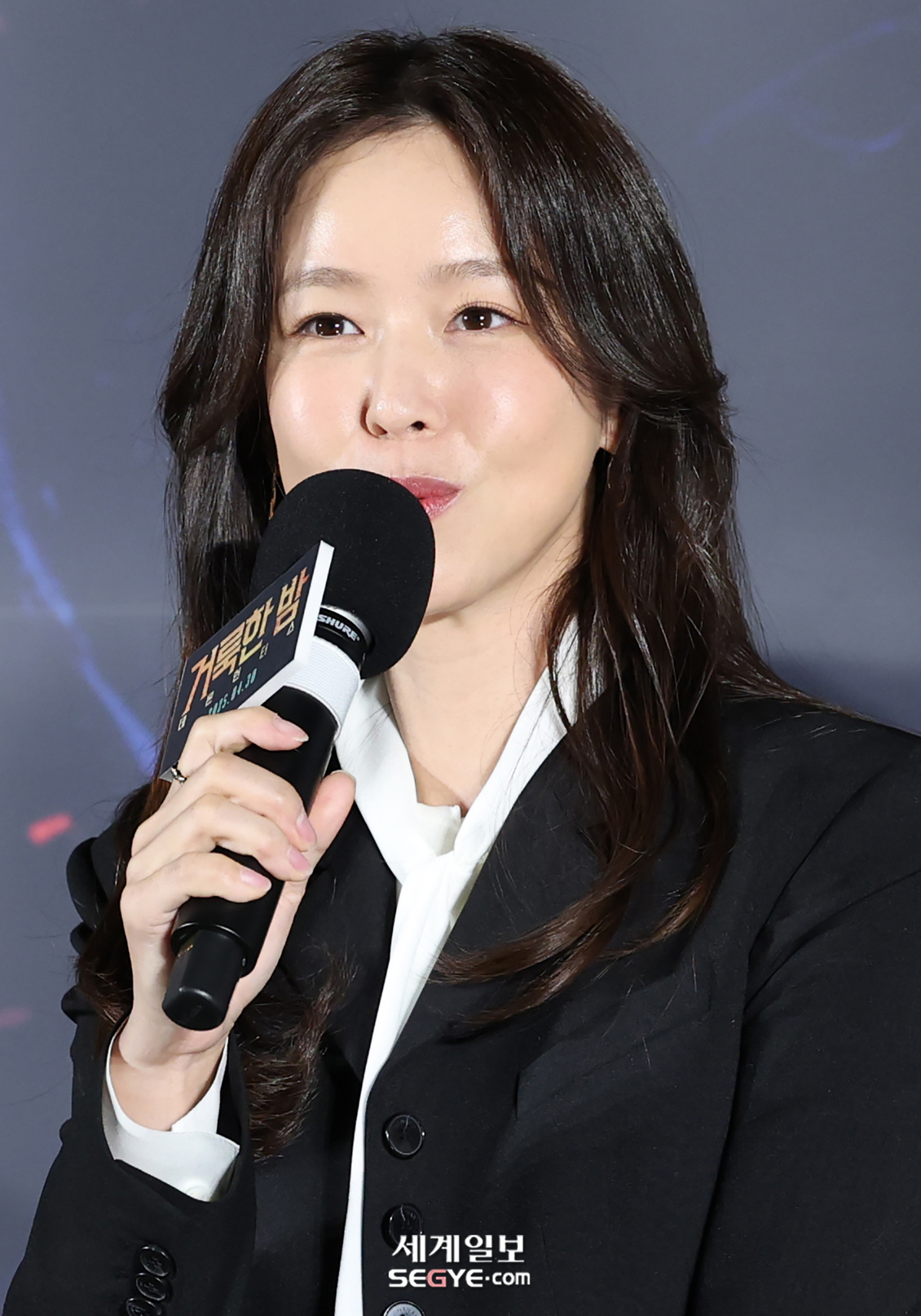 경수진, '거룩한 밤: 데몬 헌터스' 제작보고회 참석! 카리스마 넘치는 연기 기대감 증폭