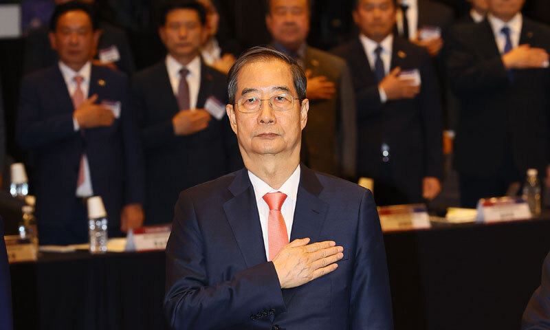 한덕수, 대국민담화서 '사퇴의 변'… 대선링 오른다