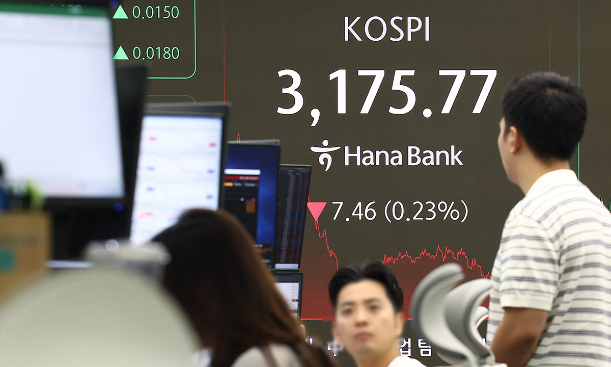 코스피, 3200선 찍고 차익 매물에 반락…코스닥 800선 회복