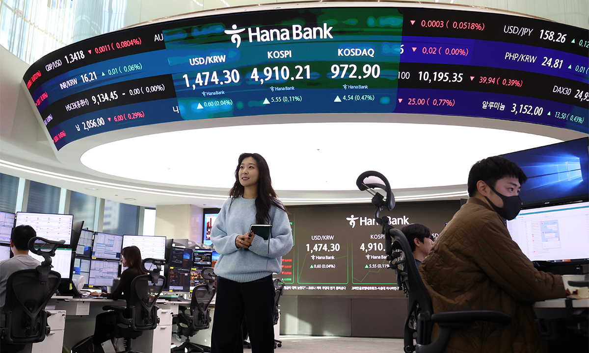 코스피, 외국인 '팔자'에 4,900선 내줘…코스닥도 하락