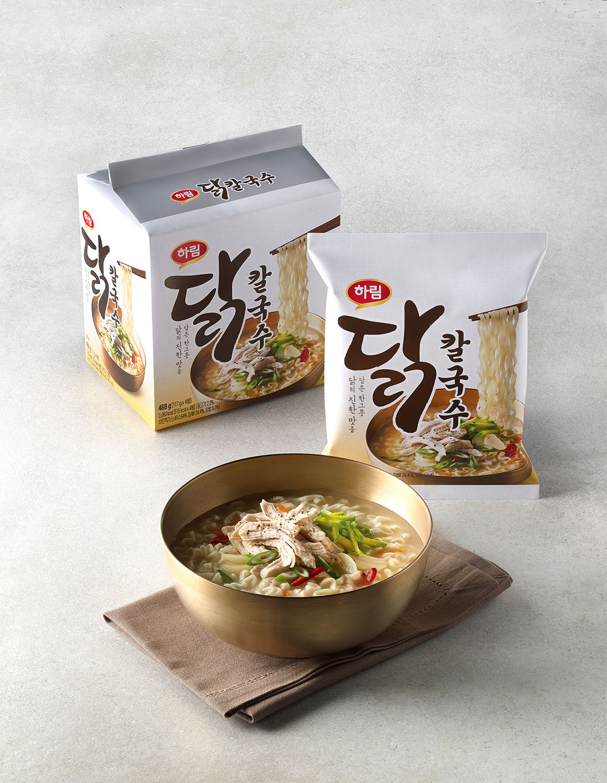 하림, 닭 진한맛 담은 ‘닭칼국수’ 출시