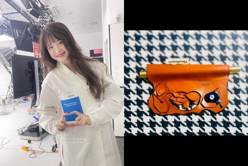"직접 만든 핸드메이드"...구혜선, 헤어롤 이어 출시한 '펜 케이스'... - 뉴스 썸네일 이미지