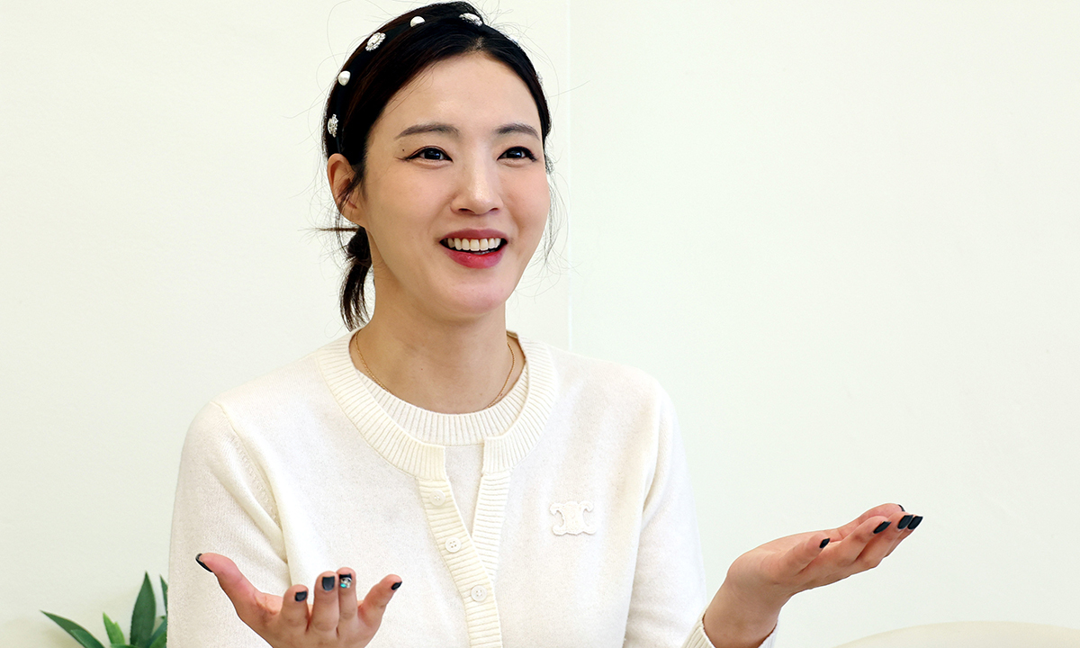 정인영 스포츠 아나운서 “아이들 보기만 해도 행복… 육아·일 다 해낼 것” [차 한잔 나누며]