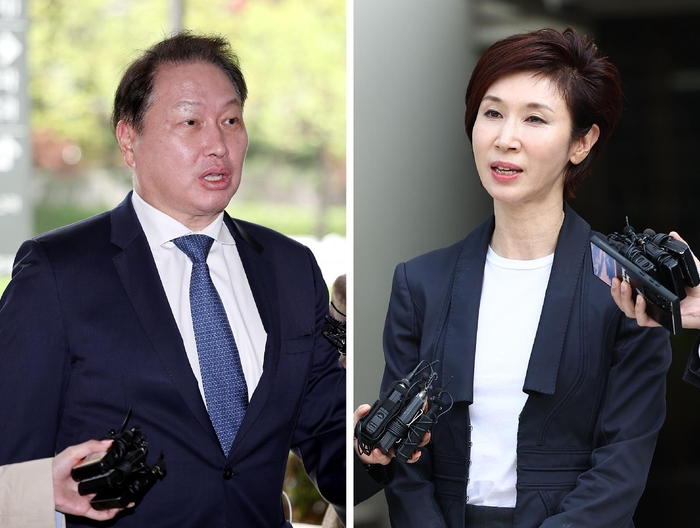 SK 주가 60만원 폭등에 ‘조 단위’ 출렁…최태원·노소영 수조원 재산분할 분수령
