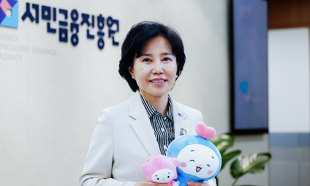 김은경 서민금융진흥원장 “대부업체 먼저 노출하는 포털… ‘사람 살리는 금융’ 동참해야” [세계초대석]